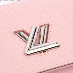 مملوكة مسبقًا Louis Vuitton Pink Epi Twist Belt Chain Wallet