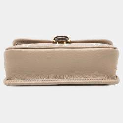 Pre Owned حقيبة لوي فويتون دايان نانو بني عملاق إمبريانت ثنائي اللون مونوجرام