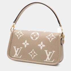 Pre Owned حقيبة لوي فويتون دايان نانو بني عم لاق إمبريانت ثنائي اللون مونوجرام