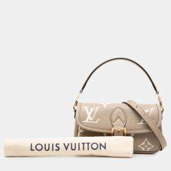 Pre Owned حقيبة لوي فويتون دايان نانو بني عملاق إمبريانت ثنائي اللون مونوجرام