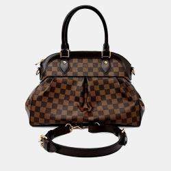 Pre Owned Louis Vuitton Brown PVC Louis Vuitton Damier Trevi PM