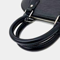 Pre Owned Louis Vuitton Black Leather  Epi Alma BB M40862