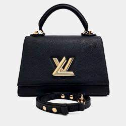 مملوكة مسبقًا Louis Vuitton Black Leather  One Handle Twist PM