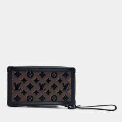 مملوكة مسبقًا حقيبة كلاتش لوي فيتون فيرجل أبلوه مالتيكلور مرنة قماش مغلف