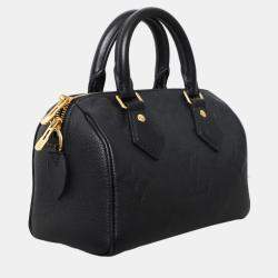مملوكة مسبقًا ```json
{"name": "Louis Vuitton Bandouliere 20 Monogram Empreinte Speedy Bag", "name_ar": "حقيبة سبيدي لوي فيتون باندولير 20 مونوغرام إمبريانت"}
```