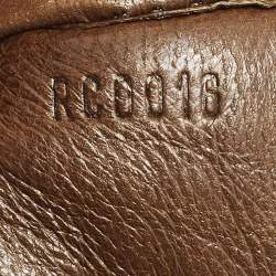 مملوكة مسبقًا Louis Vuitton Onatah Fleurs GM Cacao Monogram Suede Bag