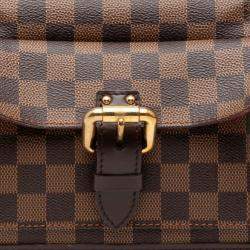 مملوكة مسبقًا Louis Vuitton Brown Damier Ebene Knightsbridge