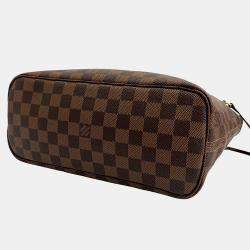 مملوكة مسبقًا حقيبة لوي فيتون نيفيرفول داميه ايبين بني صغير