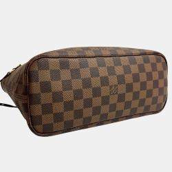 مملوكة مسبقًا حقيبة لوي فيتون نيفيرفول داميه ايبين بني صغير