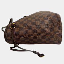 مملوكة مسبقًا حقيبة لوي فيتون نيفيرفول داميه ايبين بني صغير