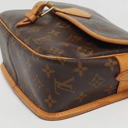 Pre Owned Louis Vuitton Sologne Monogram Canvas Bag