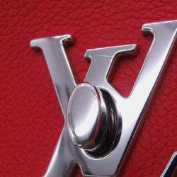 Pre Owned Louis Vuitton Rock Me Ii Red Calf Leather Size BB