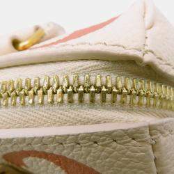 Pre Owned Louis Vuitton Speedy Bandouliere CrMe/Rose Trianonem46397 Monogram Empreinte Leather Size 20