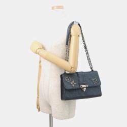 مملوكة مسبقًا Louis Vuitton Saint Sulpice Indigoblue Monogram Empreinte Leather Size Pm