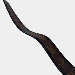 Pre Owned Louis Vuitton Officer Pouch Black Leather