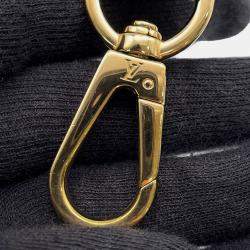 Pre Owned Louis Vuitton Officer Pouch Black Leather