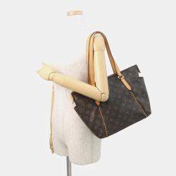 Pre Owned حقيبة لويس فيتون كليًا بني مونوغرام حجم صغير