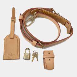 مملوكة مسبقًا Louis Vuitton Keepall Bandouliere Brown Monogram Size 50