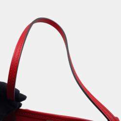 Pre Owned Louis Vuitton Neverfull Rouge Monogram Lv Escale Size Mm
