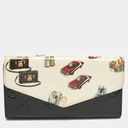 مملوكة مسبقًا Louis Vuitton Sarah Portefeiulle Monogram Vernis Leather Wallet