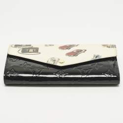 مملوكة مسبقًا Louis Vuitton Sarah Portefeiulle Monogram Vernis Leather Wallet