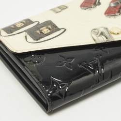 مملوكة مسبقًا Louis Vuitton Sarah Portefeiulle Monogram Vernis Leather Wallet