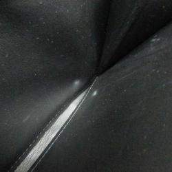 Pre Owned Louis Vuitton Coussin Zippy Wallet Lamb Leather Long Wallet bi-fold Black