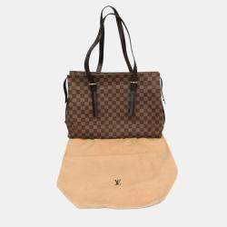 مملوكة مسبقًا Louis Vuitton Damier Chelsea Shoulder Bag Brown Ebene