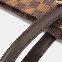 مملوكة مسبقًا Louis Vuitton Damier Chelsea Shoulder Bag Brown Ebene