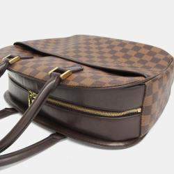 مملوكة مسبقًا Louis Vuitton Damier Sarria Horizontal Handbag Brown Ebene