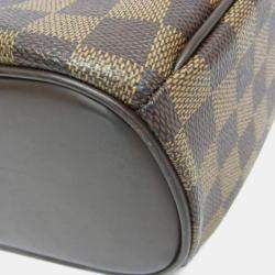 مملوكة مسبقًا Louis Vuitton Damier Sarria Horizontal Handbag Brown Ebene