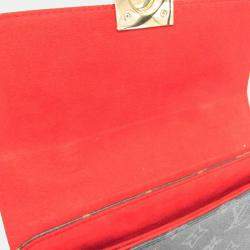 مملوكة مسبقًا حقيبة لويس فيتون روكي بي بي مونوجرام بني أحمر لون للكتف