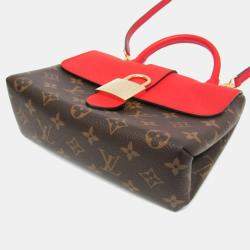 مملوكة مسبقًا حقيبة لويس فيتون روكي بي بي مونوجرام بني أحمر لون للكتف