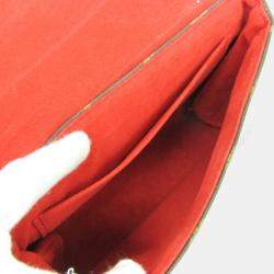 مملوكة مسبقًا حقيبة لويس فيتون روكي بي بي مونوجرام بني أحمر لون للكتف