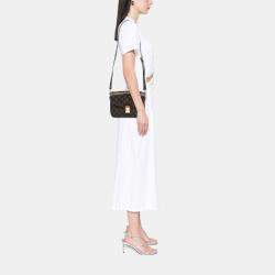 مملوكة مسبقًا Louis Vuitton Brown Monogram Pochette Metis