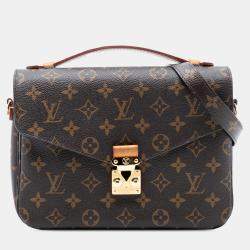 مملوكة مسبقًا Louis Vuitton Brown Monogram Pochette Metis