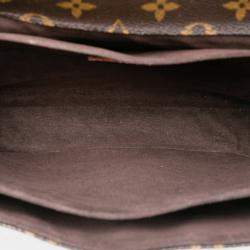 مملوكة مسبقًا Louis Vuitton Brown Monogram Pochette Metis