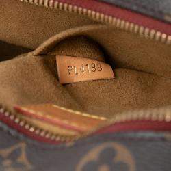 مملوكة مسبقًا حقيبة لوي فيتون بويت شابو سوفل مونوغرام بني حجم م م