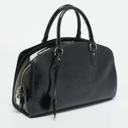 Pre Owned Louis Vuitton Pont Neuf PM Black Electric Epi Leather Bag