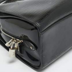 Pre Owned Louis Vuitton Pont Neuf PM Black Electric Epi Leather Bag
