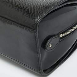 Pre Owned Louis Vuitton Pont Neuf PM Black Electric Epi Leather Bag