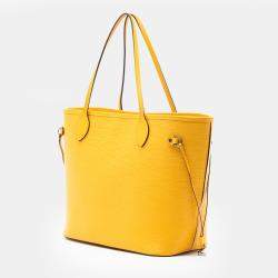 مملوكة مسبقًا Louis Vuitton Yellow Epi Neverfull MM