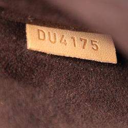 Pre Owned Louis Vuitton Brown Monogram Pochette Metis