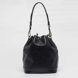 مملوكة مسبقًا Louis Vuitton Noé GM Black Epi Leather Bucket Bag