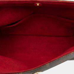 Pre Owned حقيبة ريسيتال مونوغرام بني لوي فيتون