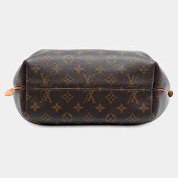 Pre Owned Louis Vuitton Brown Monogram Turenne PM