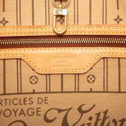 مملوكة مسبقًا Louis Vuitton Brown Monogram Neverfull MM