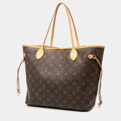 مملوكة مسبقًا Louis Vuitton Brown Monogram Neverfull MM