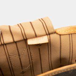 مملوكة مسبقًا Louis Vuitton Brown Monogram Neverfull MM