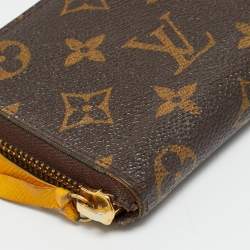 Pre Owned Louis Vuitton Clemence Monogram Canvas Wallet